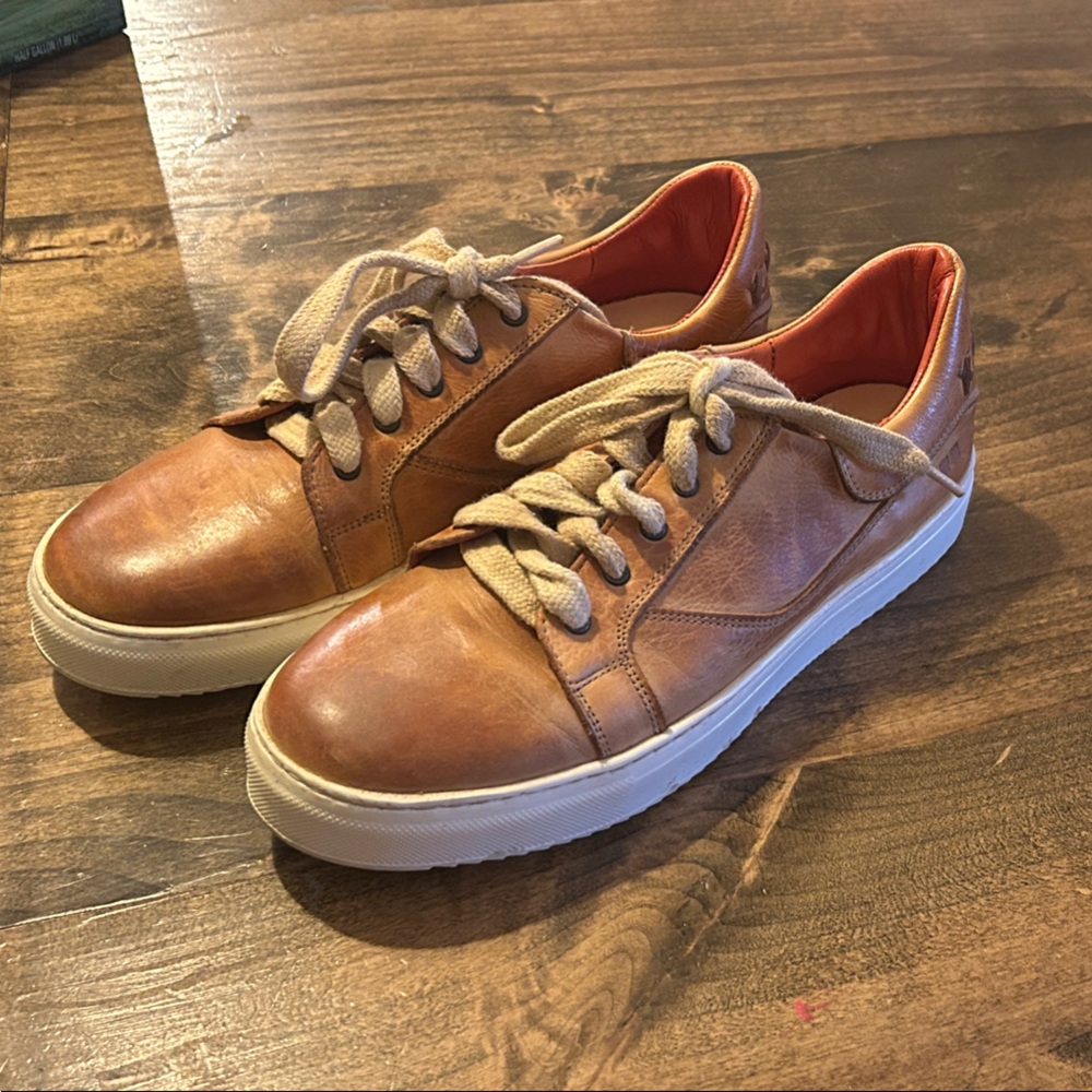 Bed Stu Brown Leather Sneakers